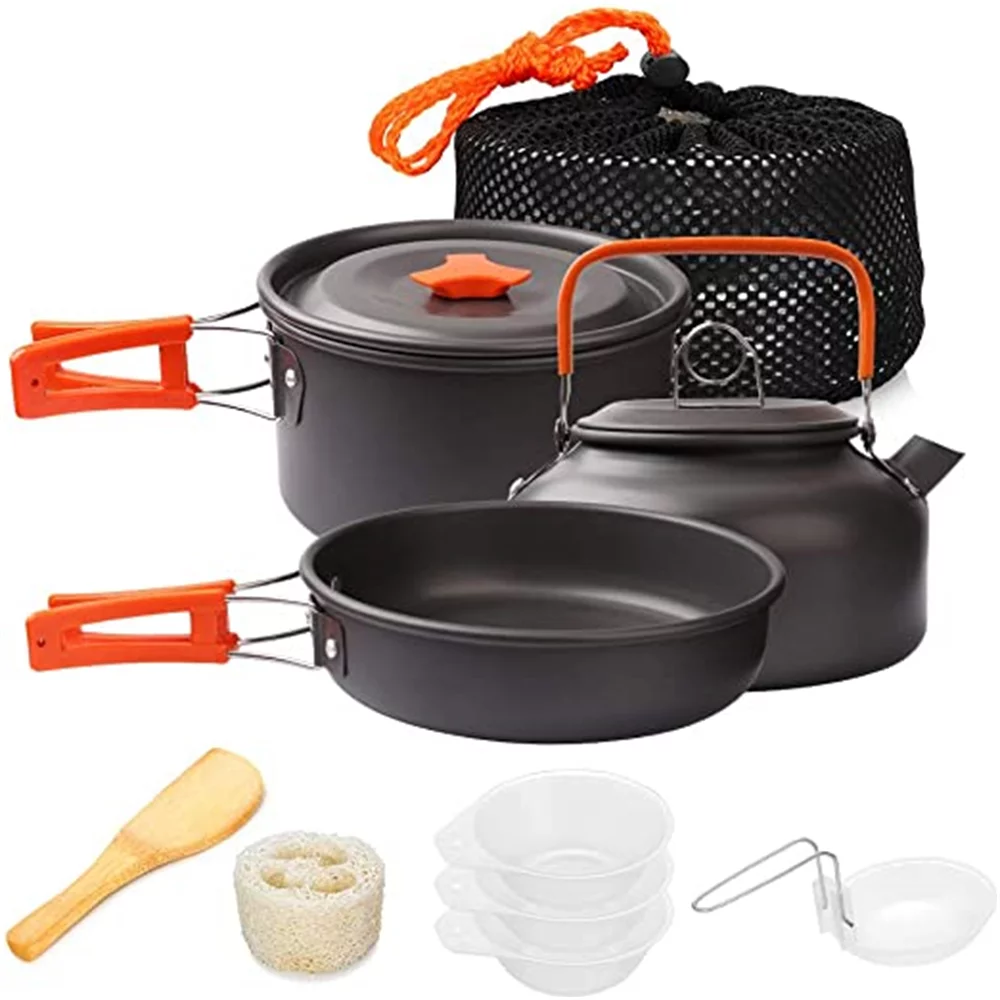 Mess Kit Camping Cookware Set