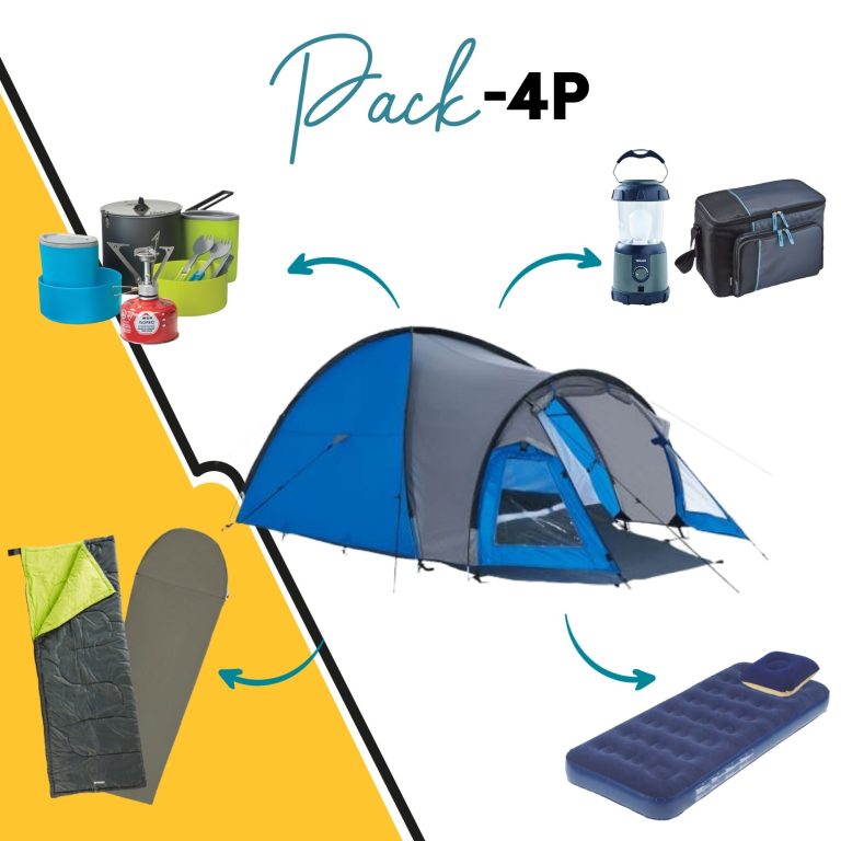 CAMPING PACK 4 PERS